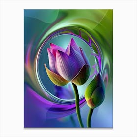 Lotus Flower 116 Canvas Print