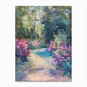  Floral Garden Reverie 4 Canvas Print