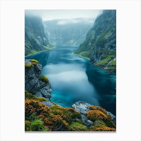 Norwegian Fjords 2 Canvas Print