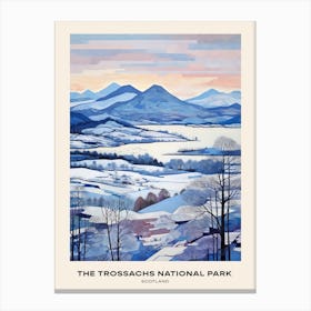 Loch Lomond And The Trossachs National Park Scotland 1 Poster Canvas Print