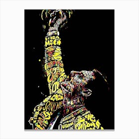 Freddie Mercury queen 7 Canvas Print