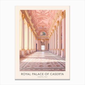 Royal Palace Of Caserta Italy 2 Travel Poster Canvas Print