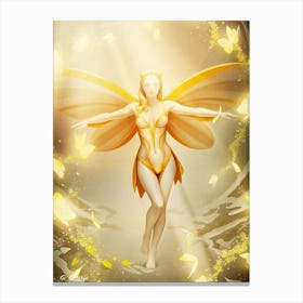 Golden Fairies Canvas Print