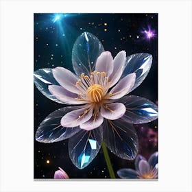 Starry Night Flower 1 Canvas Print