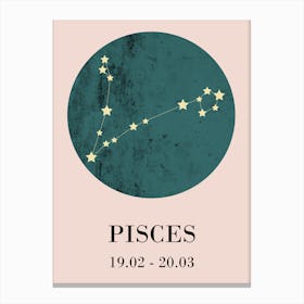 Pisces  I Canvas Print