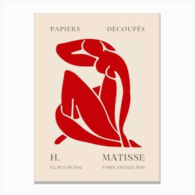 H Matisse 7 Canvas Print