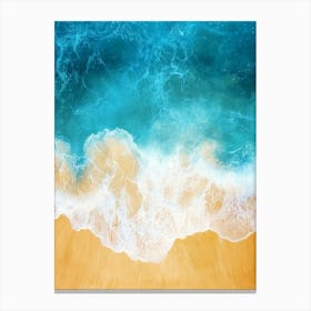 Beach Scene Canvas Print