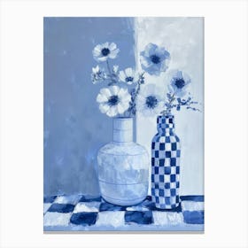 Blue Flowers 94 Canvas Print