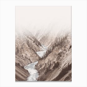 Yellowstone River Canvas Print