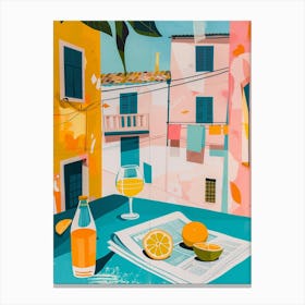 Apero Canvas Print