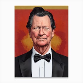 Chris Cooper Illustration Movies Canvas Print