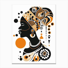 African Woman 192 Canvas Print