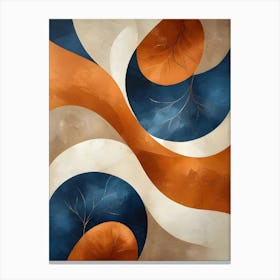 Abstract Swirls Canvas Print 1 Canvas Print