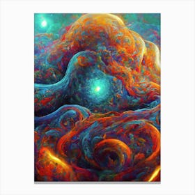 Data Dreamscape 1 Canvas Print