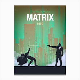 The Matrix Canvas Print