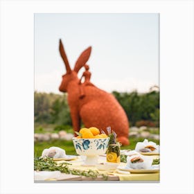 Easter Table Setting 27 Canvas Print