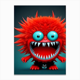 Monster Monster Monster Monster Monster Monster Monster Monster Monster 11 Canvas Print