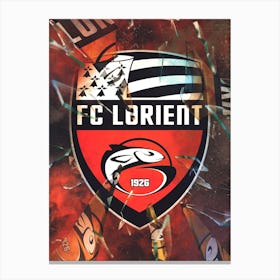 Fc Lorient Bretagne 3 Canvas Print