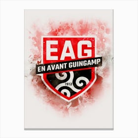 En Avant De Guingamp 3 Canvas Print