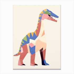 Nursery Dinosaur Art Tyrannosaurus 2 Canvas Print