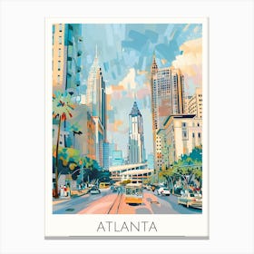 Atlanta Cityscape Canvas Print