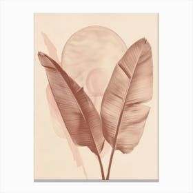 Banana Leaf 9 Canvas Print