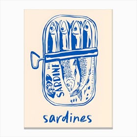 Sardines 1 Canvas Print