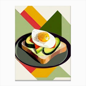 Avocado Toast 1 Canvas Print