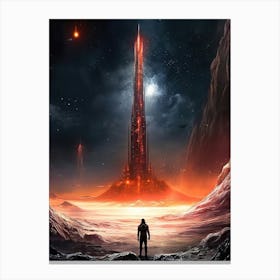 Mass Effect Tower 1 Canvas Print