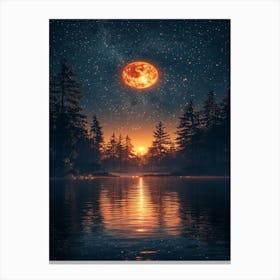 Starry Night 131 Canvas Print