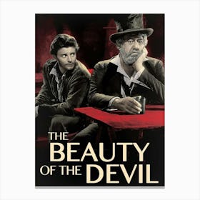 The Beauty Of The Devil (1950) Canvas Print