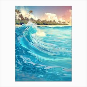 Ocean Wave 4 Canvas Print