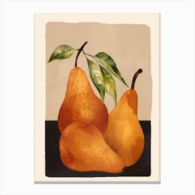 Pears Canvas Print