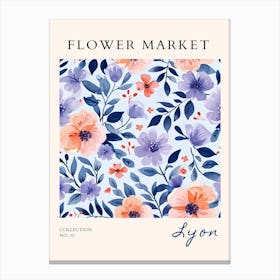 Flower Market 22 Canvas Print