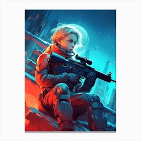 Sniper Canvas Print