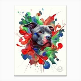 Prismatic Protector Canvas Print