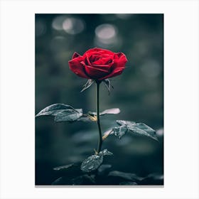 Red Rose 35 Canvas Print