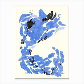 Blue Abstract Canvas Print