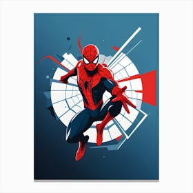 Spiderman Graphic Canvas Print