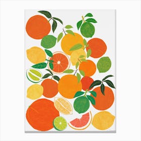 Citrus Harvest Canvas Print