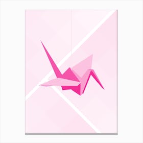 Pink Bird Variant Canvas Print