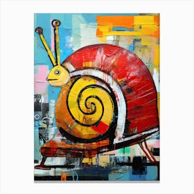 Snail 10 Canvas Print