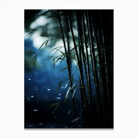 Bamboo Forest Wallpaper Canvas Print
