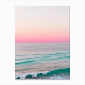 Cala Mesquida Beach, Mallorca, Spain Pink Photography 2 Canvas Print