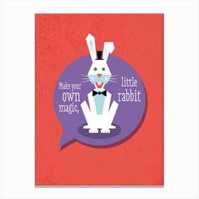 Magic Rabbit Canvas Print