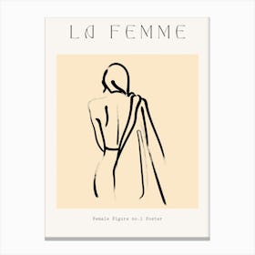 La Femme 1 Canvas Print