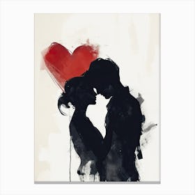 Love At First Valentine's Day 1 Canvas Print