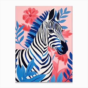 Zebra 1 Canvas Print