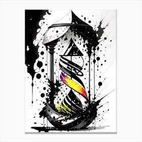 Hourglass 10 Canvas Print