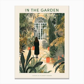 In The Garden Poster Chateau De Villandry Gardens 3 Canvas Print